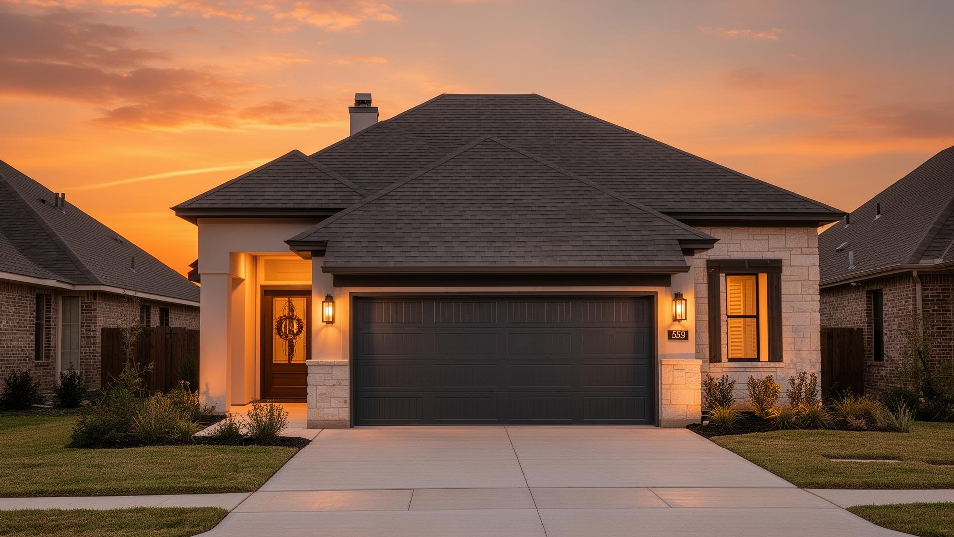 Professional garage door installation in Crandall, Texas